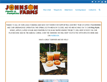 Tablet Screenshot of johnsonfarms.net